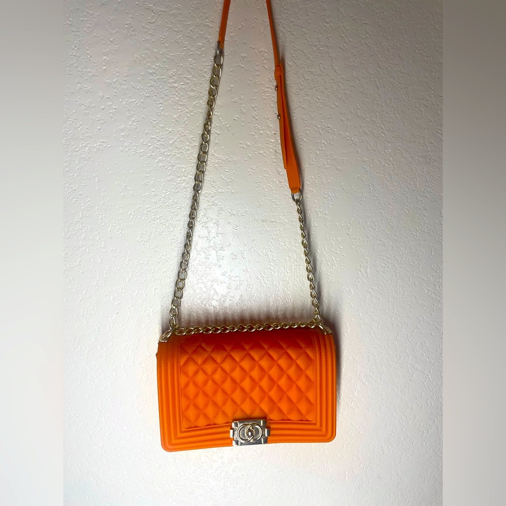 Orange purse